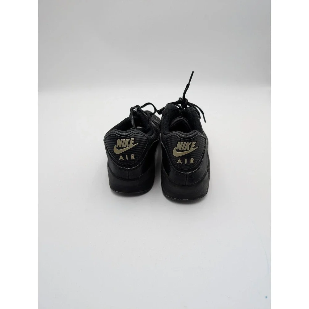 Nike Air Max 90 Shoes Youth Size 6.5Y Black Kids Running Sneaker GS‎ 307793-074